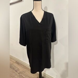 Grey’s Anatomy by Barco Medium Black V-Neck Scrub Top